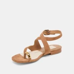 EARLA SANDALS BROWN SUEDE(Earla Sandals Brown Suede) -Dolce Vita Shop DOLCEVITA SANDALS EARLA BROWNSUEDE 08