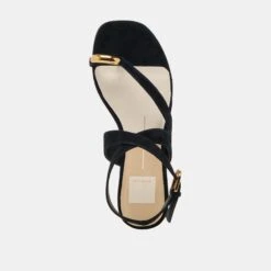 EARLA SANDALS ONYX SUEDE(Earla Sandals Onyx Suede) -Dolce Vita Shop DOLCEVITA SANDALS EARLA ONYXSUEDE 06