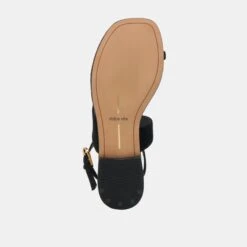 EARLA SANDALS ONYX SUEDE(Earla Sandals Onyx Suede) -Dolce Vita Shop DOLCEVITA SANDALS EARLA ONYXSUEDE 07