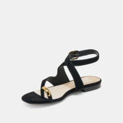 EARLA SANDALS ONYX SUEDE(Earla Sandals Onyx Suede) -Dolce Vita Shop DOLCEVITA SANDALS EARLA ONYXSUEDE 08