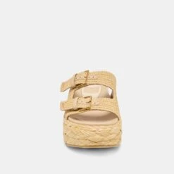 FALYN SANDALS LT NATURAL WOVEN RAFFIA(Falyn Sandals Lt Natural Woven Raffia) -Dolce Vita Shop DOLCEVITA SANDALS FALYN LTNATURALWOVENRAFFIA 04