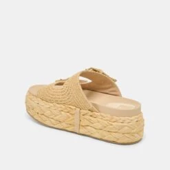 FALYN SANDALS LT NATURAL WOVEN RAFFIA(Falyn Sandals Lt Natural Woven Raffia) -Dolce Vita Shop DOLCEVITA SANDALS FALYN LTNATURALWOVENRAFFIA 09