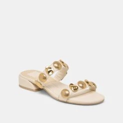 FARROW SANDALS CREME LEATHER(Farrow Sandals Creme Leather) -Dolce Vita Shop DOLCEVITA SANDALS FARROW CREMELEATHER 01