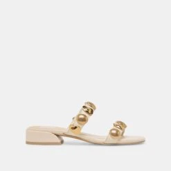 FARROW SANDALS CREME LEATHER(Farrow Sandals Creme Leather)