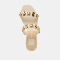 FARROW SANDALS CREME LEATHER(Farrow Sandals Creme Leather) -Dolce Vita Shop DOLCEVITA SANDALS FARROW CREMELEATHER 06