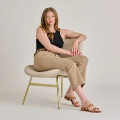 FARROW SANDALS SADDLE LEATHER(Farrow Sandals Saddle Leather) -Dolce Vita Shop DOLCEVITA SANDALS FARROW SADDLELEATHER ONFOOT 01