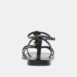 FAUN SANDALS BLACK LEATHER(Faun Sandals Black Leather) -Dolce Vita Shop DOLCEVITA SANDALS FAUN BLACKLEATHER 05