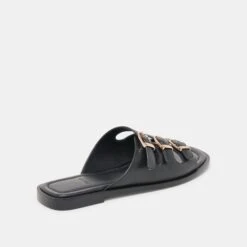 FIN SANDALS BLACK LEATHER(Fin Sandals Black Leather) -Dolce Vita Shop DOLCEVITA SANDALS FIN BLACKLEATHER 03
