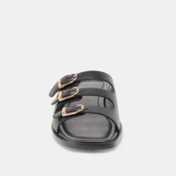 FIN SANDALS BLACK LEATHER(Fin Sandals Black Leather) -Dolce Vita Shop DOLCEVITA SANDALS FIN BLACKLEATHER 04