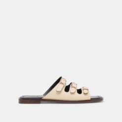 FIN SANDALS BONE LEATHER(Fin Sandals Bone Leather)