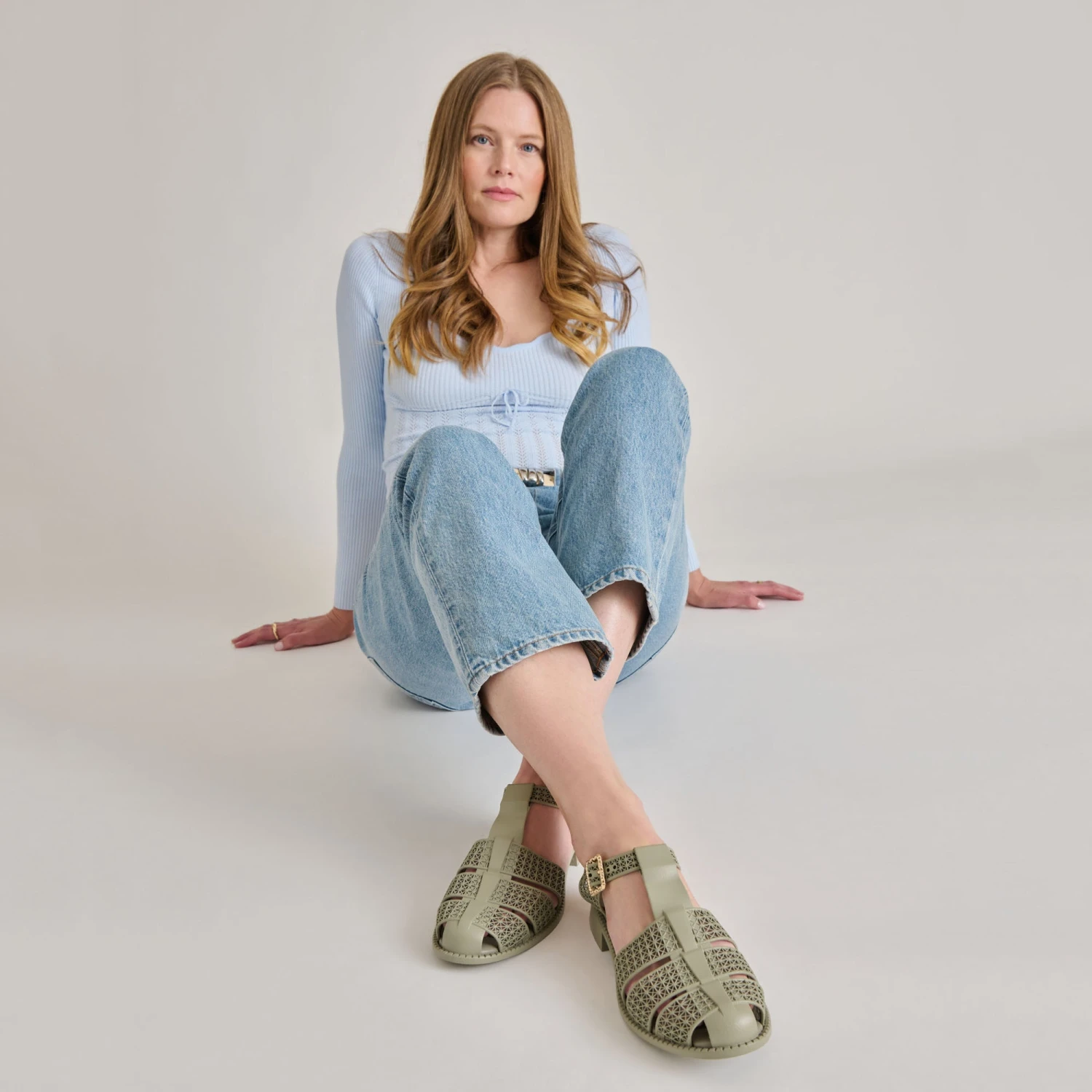 HOLIS 3D SANDALS LT SAGE(3d Holis Sandals Lt Sage) 2 HOLIS 3D SANDALS LT SAGE(3d Holis Sandals Lt Sage) - Image 2