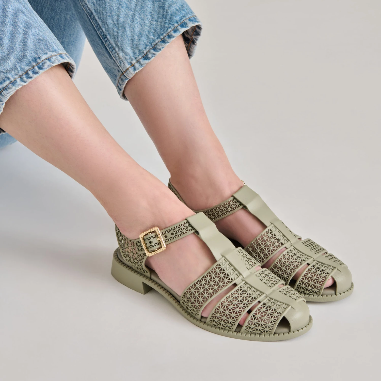 HOLIS 3D SANDALS LT SAGE(3d Holis Sandals Lt Sage) 6 HOLIS 3D SANDALS LT SAGE(3d Holis Sandals Lt Sage) - Image 6