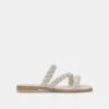 IMAN WIDE SANDALS IVORY STELLA - Re:vita(Iman Wide Sandals Ivory Stella Resale)