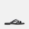 INDIGO SANDALS BLACK LEATHER(Indigo Sandals Black Leather)