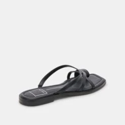 INDIGO SANDALS BLACK LEATHER(Indigo Sandals Black Leather) -Dolce Vita Shop DOLCEVITA SANDALS INDIGO BLACKLEATHER 03