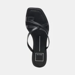 INDIGO SANDALS BLACK LEATHER(Indigo Sandals Black Leather) -Dolce Vita Shop DOLCEVITA SANDALS INDIGO BLACKLEATHER 06