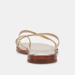 INDIGO SANDALS GOLD DISTRESSED LEATHER(Indigo Sandals Gold Distressed Leather) -Dolce Vita Shop DOLCEVITA SANDALS INDIGO GOLDMETALLICLEATHER 05