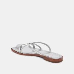 INDIGO SANDALS SILVER DISTRESSED LEATHER(Indigo Sandals Silver Distressed Leather) 13 INDIGO SANDALS SILVER DISTRESSED LEATHER(Indigo Sandals Silver Distressed Leather) -Dolce Vita Shop DOLCEVITA SANDALS INDIGO SILVERMETALLICLEATHER 08
