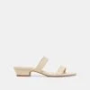 KAMILE SANDALS BONE LEATHER(Kamile Sandals Bone Leather)