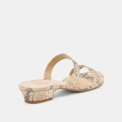KAMILE SANDALS NATURAL SNAKE EMBOSSED LEATHER(Kamile Sandals Natural Snake Embossed Leather) -Dolce Vita Shop DOLCEVITA SANDALS KAMILE NATURAL SNAKE EMBOSSED LEATHER 03