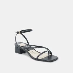 KARLOS SANDALS BLACK LEATHER(Karlos Sandals Black Leather) 17 KARLOS SANDALS BLACK LEATHER(Karlos Sandals Black Leather) -Dolce Vita Shop DOLCEVITA SANDALS KARLOS BLACKLEATHER 01