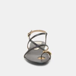KESHA SANDALS BLACK LEATHER(Kesha Sandals Black Leather) -Dolce Vita Shop DOLCEVITA SANDALS KESHA BLACKLEATHER 04