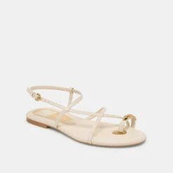 KESHA SANDALS BONE LEATHER(Kesha Sandals Bone Leather) -Dolce Vita Shop DOLCEVITA SANDALS KESHA BONELEATHER 01