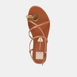 KESHA SANDALS COGNAC LEATHER(Kesha Sandals Cognac Leather) -Dolce Vita Shop DOLCEVITA SANDALS KESHA COGNACLEATHER 06