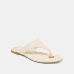 KITTLE SANDALS OFF WHITE LEATHER(Kittle Sandals Off White Leather) -Dolce Vita Shop DOLCEVITA SANDALS KITTLE OFFWHITELEATHER 01
