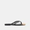 LAGUNA SANDALS BLACK LEATHER(Laguna Sandals Black Leather)