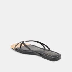 LAGUNA SANDALS BLACK LEATHER(Laguna Sandals Black Leather) -Dolce Vita Shop DOLCEVITA SANDALS LAGUNA BLACKLEATHER 09
