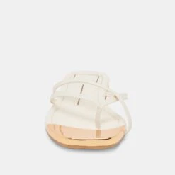 LAGUNA SANDALS OFF WHITE LEATHER(Laguna Sandals Off White Leather) -Dolce Vita Shop DOLCEVITA SANDALS LAGUNA OFFWHITELEATHER 04