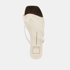 LAGUNA SANDALS OFF WHITE LEATHER(Laguna Sandals Off White Leather) -Dolce Vita Shop DOLCEVITA SANDALS LAGUNA OFFWHITELEATHER 06
