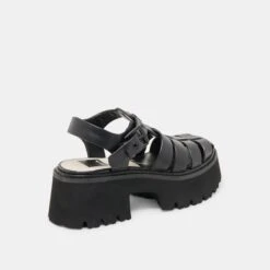 LASLY TONAL SANDALS BLACK LEATHER(Lasly Tonal Sandals Black Leather) -Dolce Vita Shop DOLCEVITA SANDALS LASLYTONAL BLACKLEATHER 03