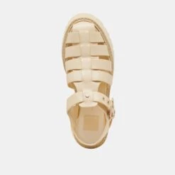 LASLY TONAL SANDALS LIGHT YELLOW LEATHER(Lasly Tonal Sandals Light Yellow Leather) -Dolce Vita Shop DOLCEVITA SANDALS LASLYTONAL LIGHTYELLOWLEATHER 06