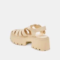 LASLY TONAL SANDALS LIGHT YELLOW LEATHER(Lasly Tonal Sandals Light Yellow Leather) -Dolce Vita Shop DOLCEVITA SANDALS LASLYTONAL LIGHTYELLOWLEATHER 09