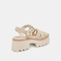 LATICE SANDALS OATMEAL KNIT(Latice Sandals Oatmeal Knit) -Dolce Vita Shop DOLCEVITA SANDALS LATICE OATMEALKNIT 03