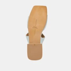 LAVERN SANDALS ICE BLUE CRINKLE PATENT(Lavern Sandals Ice Blue Crinkle Patent) -Dolce Vita Shop DOLCEVITA SANDALS LAVERN LIGHTBLUELEATHER 07
