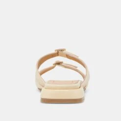 LAVERN SANDALS LIGHT YELLOW CRINKLE PATENT(Lavern Sandals Light Yellow Crinkle Patent) -Dolce Vita Shop DOLCEVITA SANDALS LAVERN LIGHTYELLOWLEATHER 05