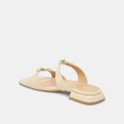 LAVERN SANDALS LIGHT YELLOW CRINKLE PATENT(Lavern Sandals Light Yellow Crinkle Patent) -Dolce Vita Shop DOLCEVITA SANDALS LAVERN LIGHTYELLOWLEATHER 09