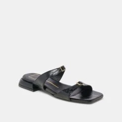 LAVERN SANDALS MIDNIGHT CRINKLE PATENT(Lavern Sandals Midnight Crinkle Patent) -Dolce Vita Shop DOLCEVITA SANDALS LAVERN MIDNIGHTCRINKLEPATENT 01