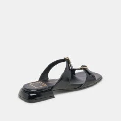 LAVERN SANDALS MIDNIGHT CRINKLE PATENT(Lavern Sandals Midnight Crinkle Patent) -Dolce Vita Shop DOLCEVITA SANDALS LAVERN MIDNIGHTCRINKLEPATENT 03