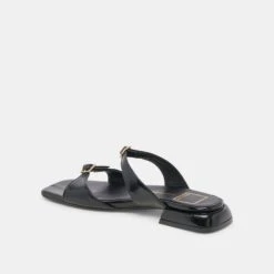 LAVERN SANDALS MIDNIGHT CRINKLE PATENT(Lavern Sandals Midnight Crinkle Patent) -Dolce Vita Shop DOLCEVITA SANDALS LAVERN MIDNIGHTCRINKLEPATENT 09