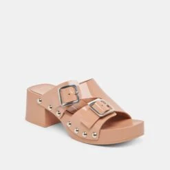 MELODY HEELS TAN LEATHER(Melody Heels Tan Leather) -Dolce Vita Shop DOLCEVITA SANDALS MELODY TANLEATHER 01