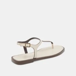 RAYE SANDALS IVORY LEATHER(Raye Sandals Ivory Leather) -Dolce Vita Shop DOLCEVITA SANDALS RAYE IVORYLEATHER 03