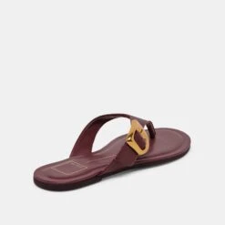 ROSSA SANDALS BURGUNDY LEATHER(Rossa Sandals Burgundy Leather) -Dolce Vita Shop DOLCEVITA SANDALS ROSSA BURGUNDYLEATHER 03 86d4573e aee5 4491 9c2f 768f6ae20d82