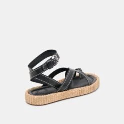 ROXIE SANDALS BLACK LEATHER(Roxie Sandals Black Leather) -Dolce Vita Shop DOLCEVITA SANDALS ROXIE BLACKLEATHER 03
