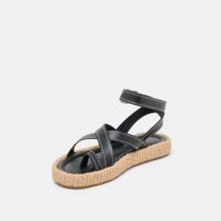 ROXIE SANDALS BLACK LEATHER(Roxie Sandals Black Leather) -Dolce Vita Shop DOLCEVITA SANDALS ROXIE BLACKLEATHER 08