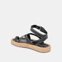 ROXIE SANDALS BLACK LEATHER(Roxie Sandals Black Leather) -Dolce Vita Shop DOLCEVITA SANDALS ROXIE BLACKLEATHER 09
