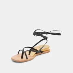 RUDIE SANDALS BLACK LEATHER(Rudie Sandals Black Leather) 12 RUDIE SANDALS BLACK LEATHER(Rudie Sandals Black Leather) -Dolce Vita Shop DOLCEVITA SANDALS RUDIE BLACKLEATHER 08
